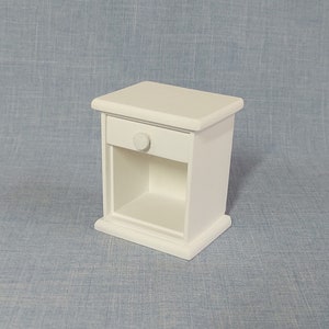 1:6 scale Nightstand for 12 inch dolls \ bedroom wood night stand