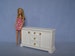 Chest of drawers for 12 inch doll / 1:6 scale Miniature Dollhouse Dresser 