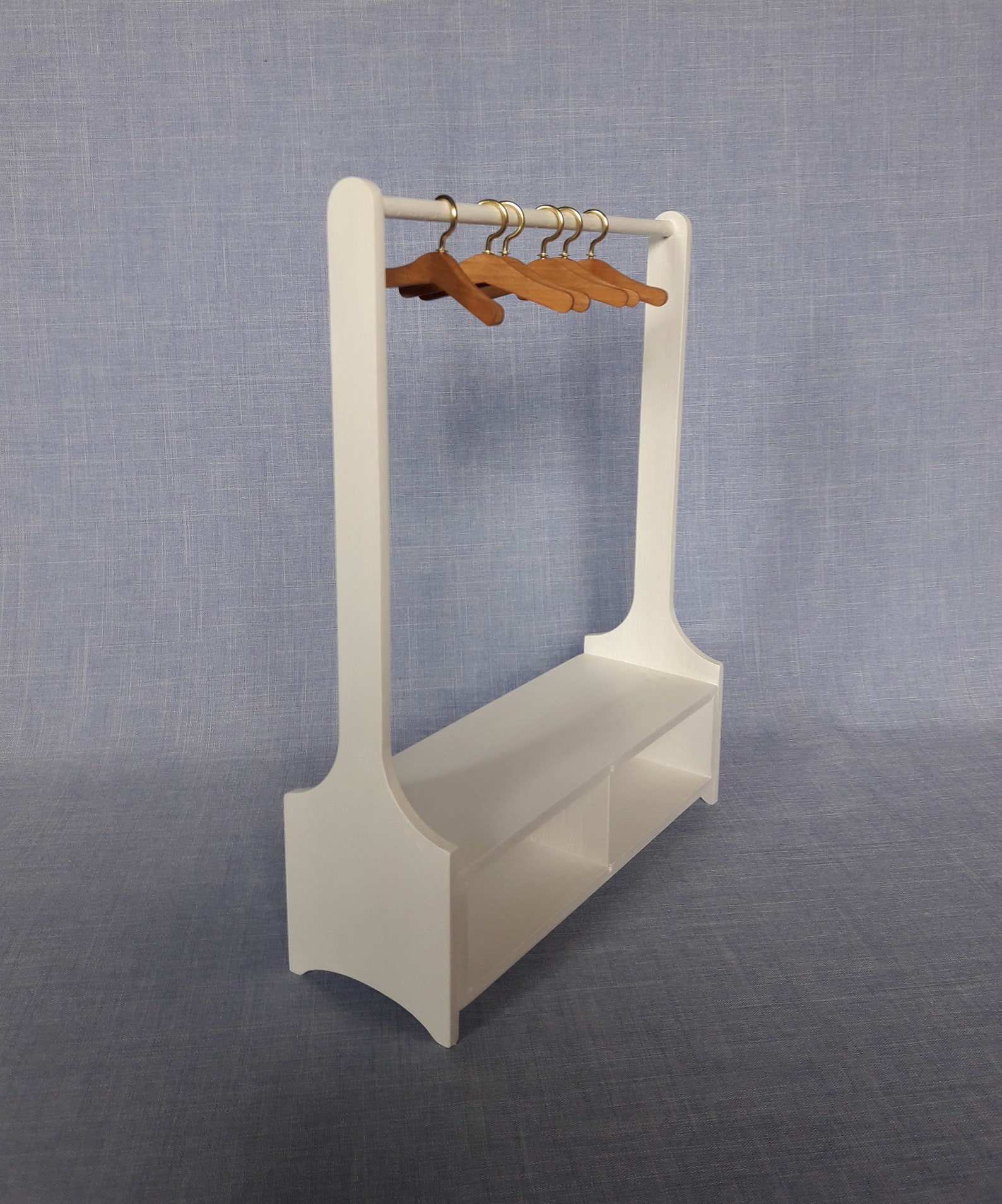16 Scale Doll Clothes Rack for 12 Inch Doll / Handmade Etsy