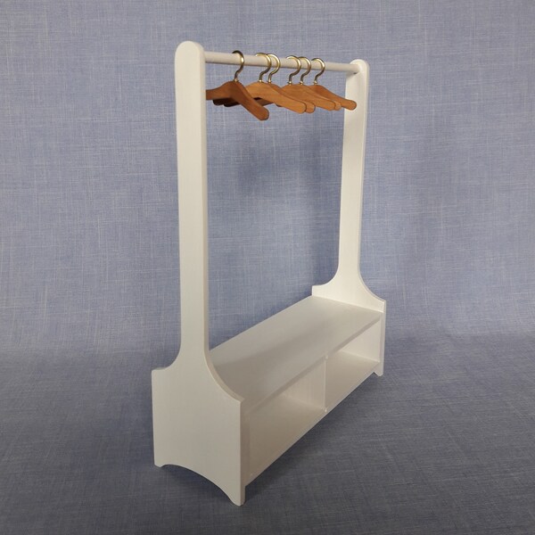 Doll Clothes Rack Etsy