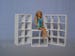 Shelf unit  for 12 inch doll 1:6 scale / Doll House Furniture 