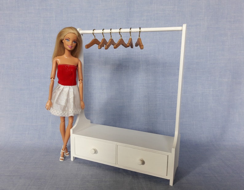 16 Scale Doll Clothes Rack for 12 Inch Doll Handmade Etsy Australia