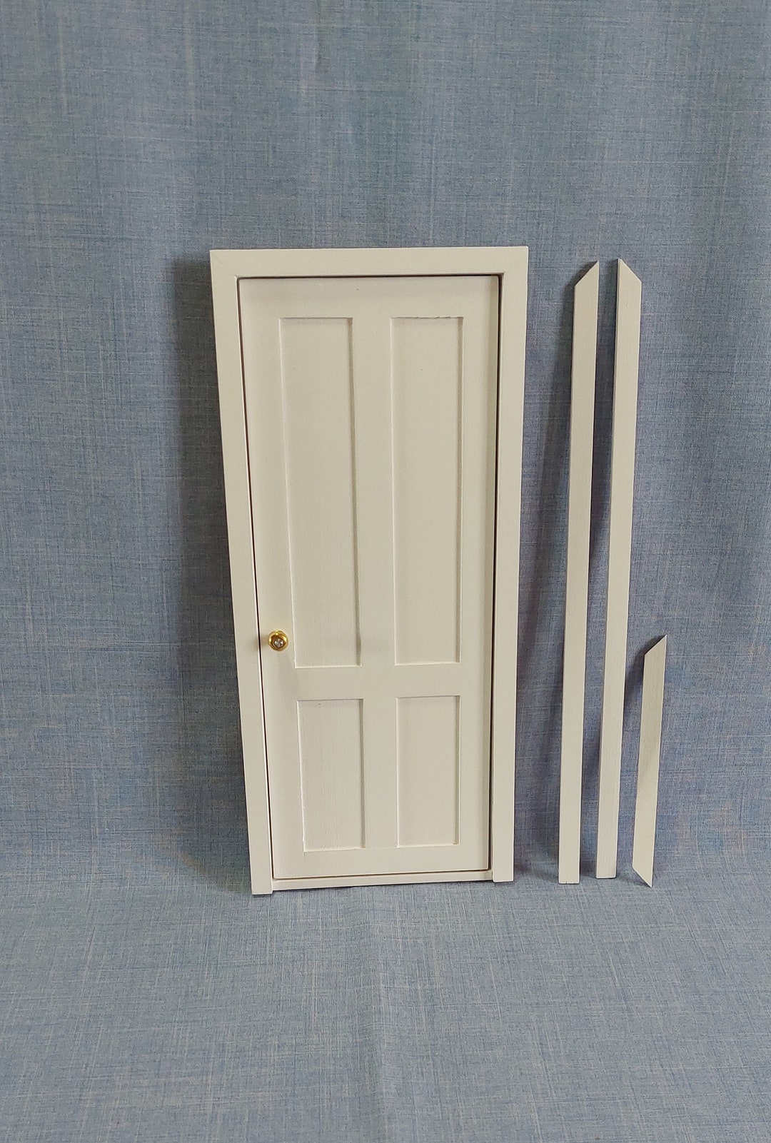 Double French Doors for Interior or Exterior - Dollhouses and More