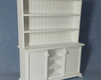 1:6 scale Kitchen Hutch for 12 inch doll/ Miniature China Cabinet /Display Cabinet for dolls