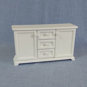 Chest of drawers for 12 inch doll / 1:6 scale Miniature Dollhouse Dresser
