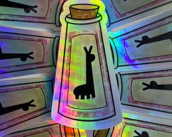 Holo Poison Bottle Sticker