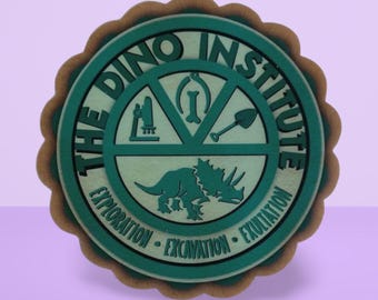 Dinosaur Fossil Sticker