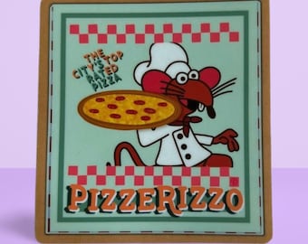 Rat Pizza Sticker