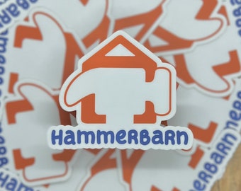 Hardware Store Australian Heelers Sticker/Decal