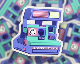 Retro Camera Sticker/Decal