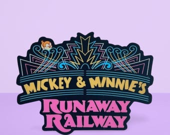 Neon Syle Railroad Mouse Trip
