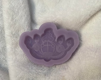 Chandelure Silicone Mold For Resin Crafting Keychains Charms  Resin Molds Supplies Kawaii Resin Crafting Casting Gifts