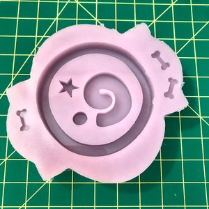 Video Game Fossil Silicone Mold For Resin For Epoxy Resin Shakers Keychains  Resin Molds Supplies Kawaii Resin Crafting Casting Gifts