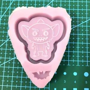 Gremlin Shaker Silicone Mold, Epoxy Resin Molds, Resin Keychain Molds, Resin Shaker Molds, Cute Resin Molds, Horror Resin Molds, Characters