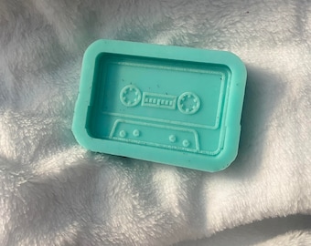 Kassette Band Silikonform: Epoxidharz, Schlüsselanhänger, Abzeichenrolle