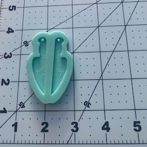 90s Slasher Knife Earrings Silicone Mold  For Epoxy Resin Earring Jewelry Pendant  Resin Molds Supplies Kawaii Resin Crafting Casting