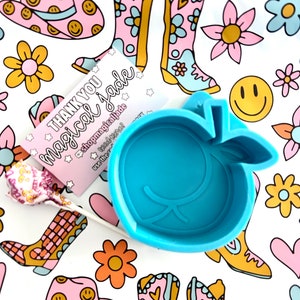 Silikonform Pfirsich Hintern: Auto Freshie, Aroma Bead, Wachs schmelzen