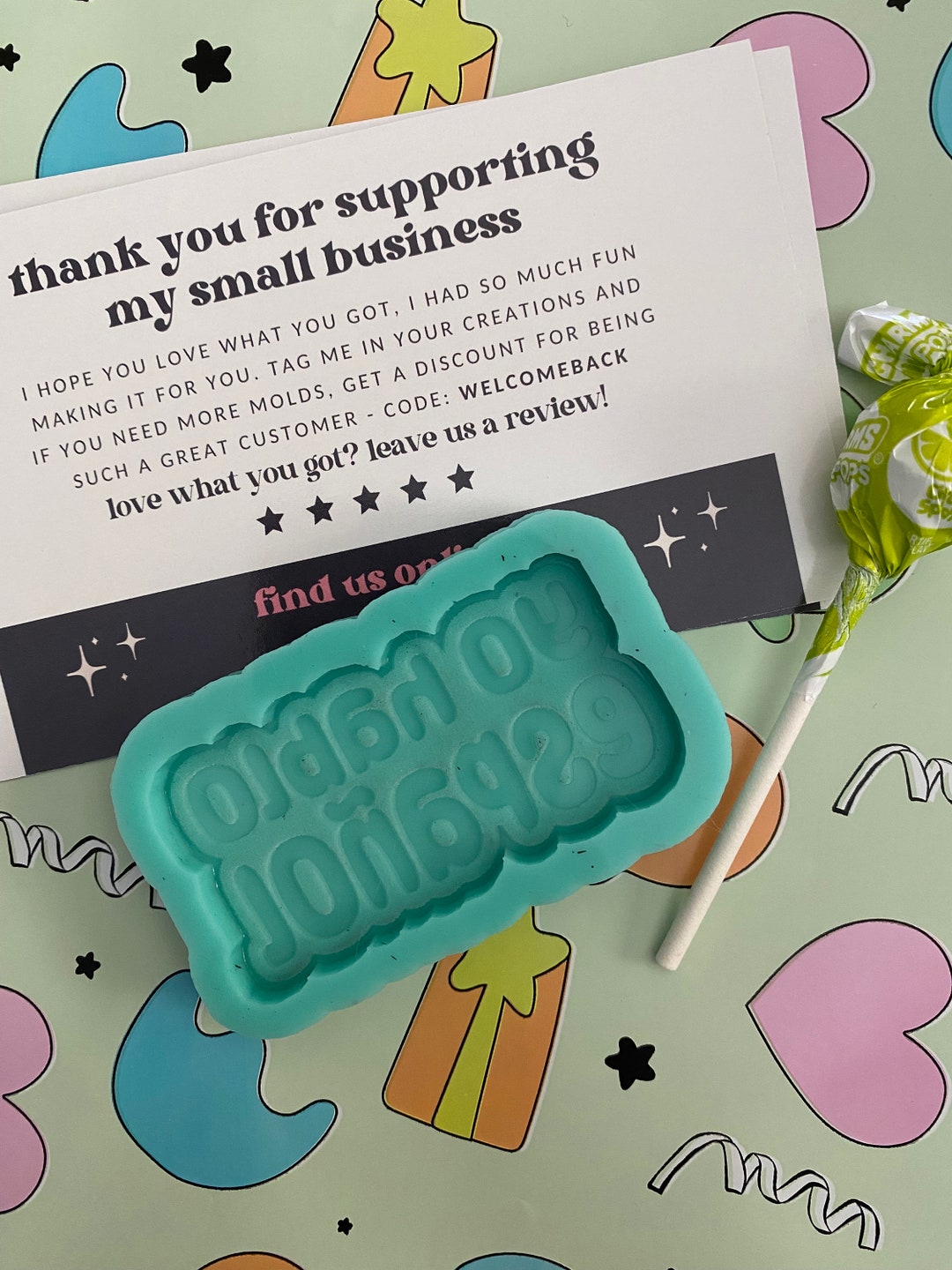 Yo Hablo Espanol Badge Reel Pin Button Keychain Silicone Mold for Epoxy Resin Molds Crafting