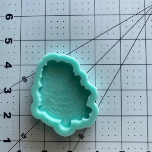 Kawaii marijuana knopp silikonform, epoxiharts hantverk