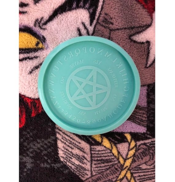 4 Inch Round Ouija Board Pendulum Spirit Witch Mystic Etsy