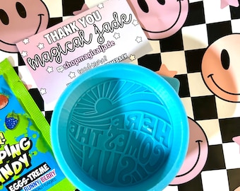 Stampo in silicone Sun Lyrics: Car Freshie, stampi Nostalgic Freshie, perline deodoranti per ambienti