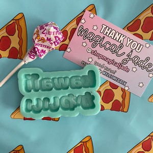Molde de resina kawaii, molde de silicona para resina epoxi, moldes para llaveros de resina, moldes de letras japonesas, moldes para llaveros de resina, lindos suministros de resina