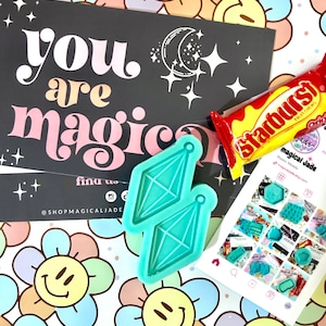 Computerspiel Ohrringe Form: Epoxidharz Silikon Formen