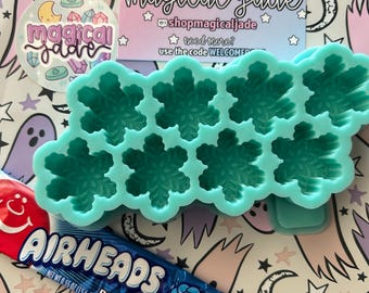 Snowflake Silicone Mold: Wax Melts, Soap, Candle Making