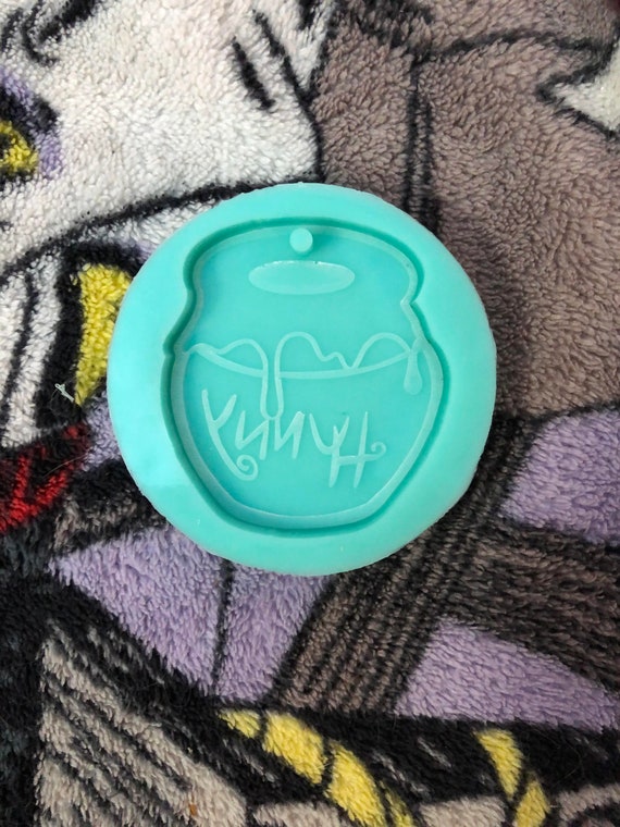 Honey Pot Silicone Mold, Epoxy Resin Molds for keychains, Cute resin molds,  Unique silicone molds for resin keychains