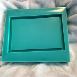 6&quot; Plain Rectangular Tray Resin Mold, Silicone Mold for Epoxy Resin, Home Decor Crafts Resin Molds Supplies Resin Crafting Casting Gifts
