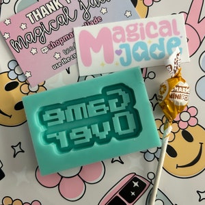 Game Over Shaker Silikonform: Epoxidharz Schlüsselanhänger