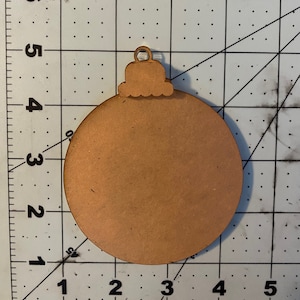 Plain Christmas Ornament Flat Silicone Mold For Epoxy Resin Molds Xmas Tree Decor Shiny Round Holiday Craft Gift