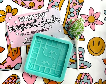 Tabletop Game Map Silicone Mold, Epoxy Resin Crafting