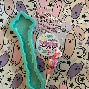 5" Magic Wand Resin Mold, Silicone Molds for Epoxy Resin, Resin Cosplay Molds, Resin Wall Art Molds, Resin Crafting Casting Art Supplies