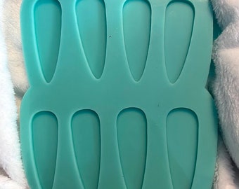 Hair Clip Barrette Silicone Mold: Epoxy Resin Crafting Supplies