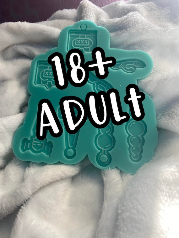 Adult Toy Earring Silicone Mold for Epoxy Resin