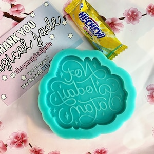 Not Today Satan Silicone Mold, Epoxy Resin Molds, Resin molds for keychains, Quote keychains for resin craft, Resin supplies