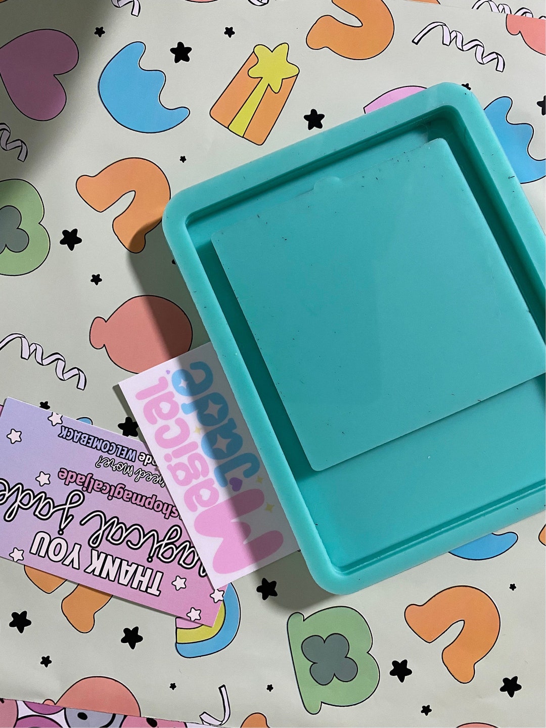 Sticky Notepad Holder Silicone Mold, Epoxy Resin Molds, Desk Decor