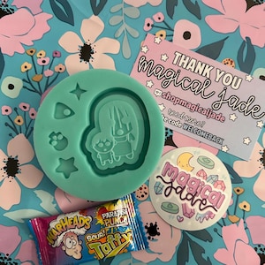 Grudge Kids Shaker Silicone Mold: Epoxy Resin Keychain Mold