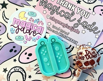 Game Controller Earring Silicone Mold for Epoxy Resin