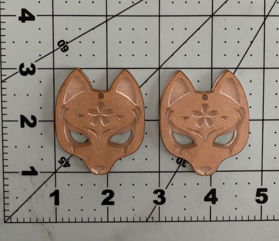 Kitsune Mask Silicone Mold, Epoxy Resin Molds, Japanese Myth Resin Mold,  Resin Keychain Molds, Cute Resin Molds, Unique Resin Phone Grip