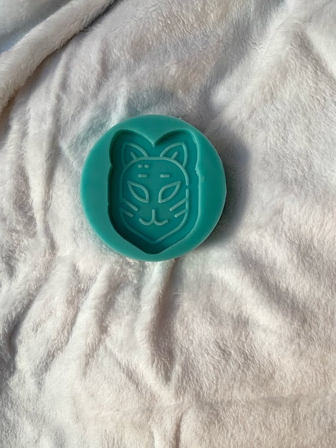 Japanese Kitsune Mask Silicone Mold for Epoxy Resin Keychains Etsy