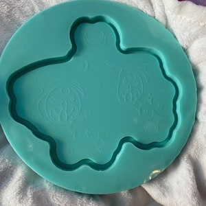 Crying Anime Eyes Tray Silicone Mold, Epoxy Resin Molds, Unique Resin Molds, Trinket Dish Molds, Kawaii Resin Molds, Home Decor Molds