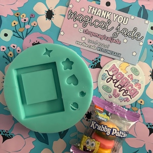 Instant Photo Frame Shaker Silicone Mold: Epoxy Resin Keychain Molds