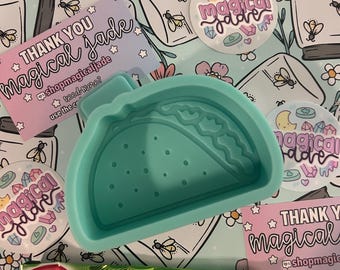 Taco Silicone Mold: Car Freshie, Mexico Freshie Molds