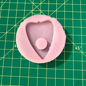 Plain Ouija Planchette Silicone Mold For Epoxy Resin Keychains  Resin Molds Supplies Kawaii Resin Crafting Casting Gifts
