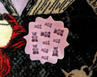 Gummy BearResin Mold, Silicone Molds for Epoxy Resin, Kawaii Resin Molds, Earring Resin Molds, Resin Crafting Casting Art Supplies, Decoden