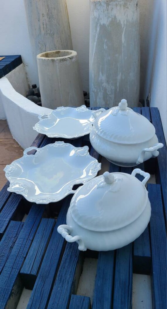 Out of Country Estate Sale Rare Stunning Set Lot of 4 Vintage