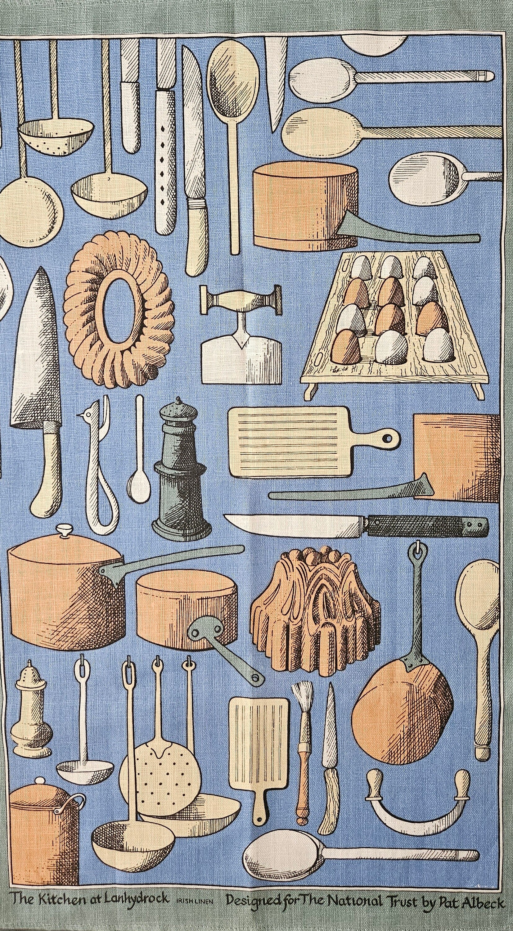 Pat Albeck Tea Towel - Etsy