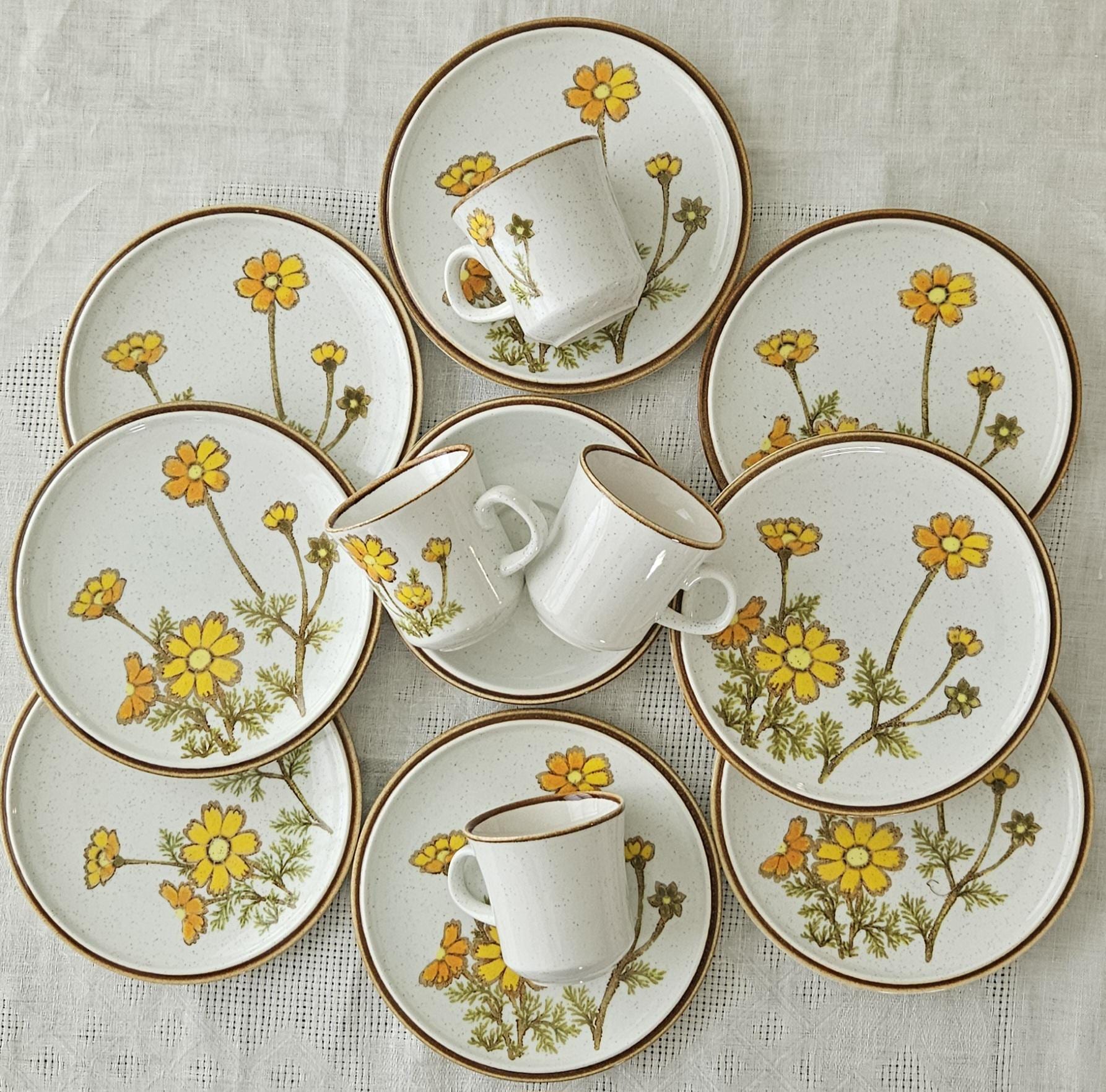 Always SUNNY. Sets of 12 or 4 Vintage MIKASA Natural Beauty